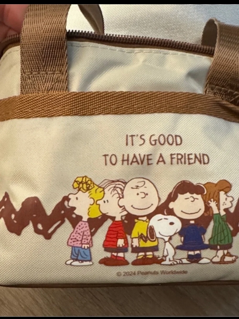 Snoopy Insulated Lunch Bag NEW 🏷️ - Picture 6 of 8